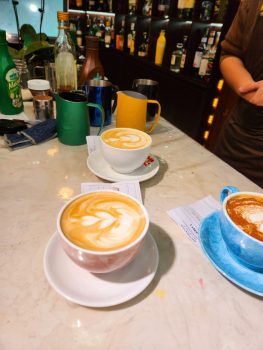 bài thi thành công của lớp học Barista cấp tốc