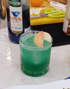 Aqua blue haffee