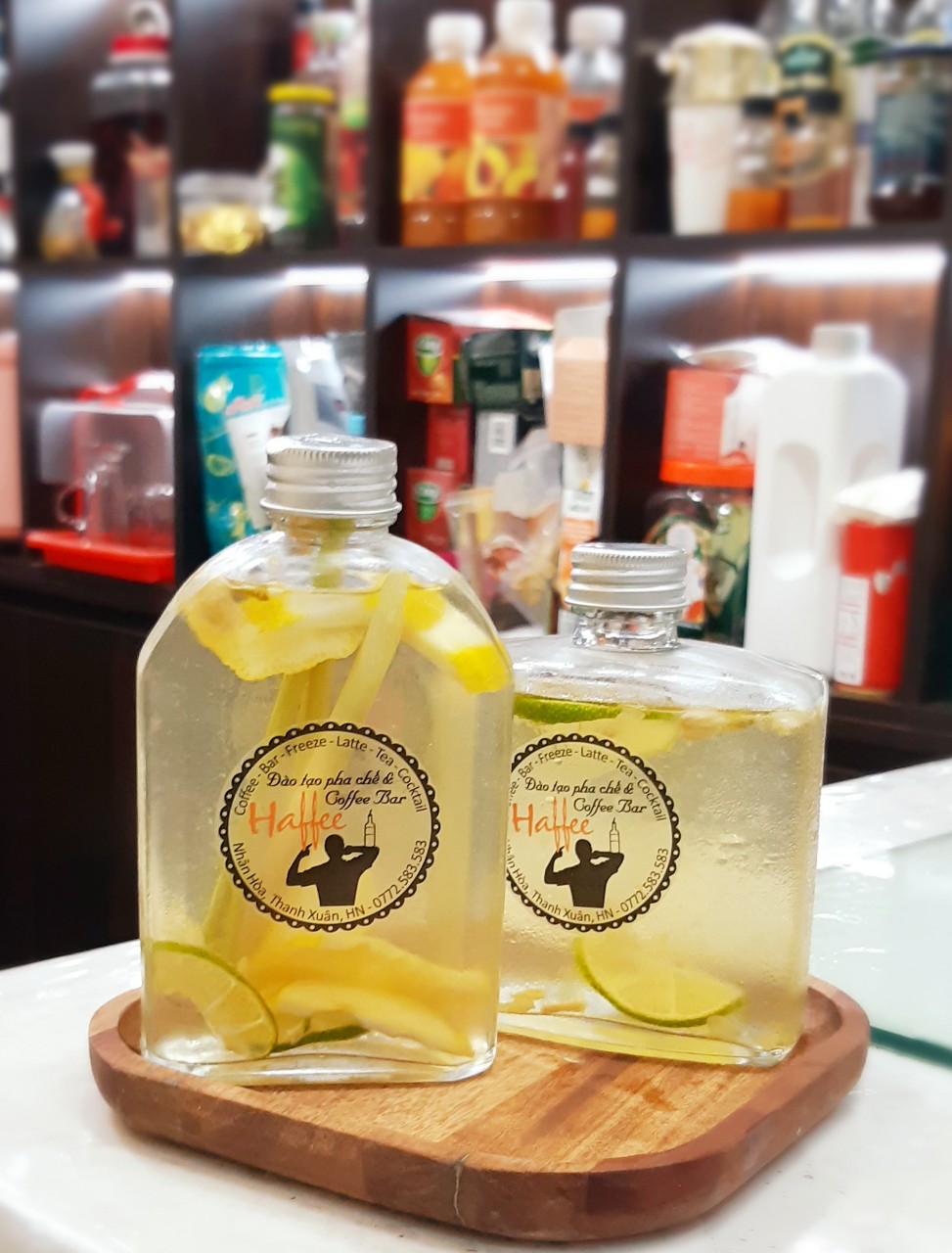 Cold brew chanh cam quế cho quán cafe
