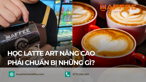 khóa học Latte Art Haffee