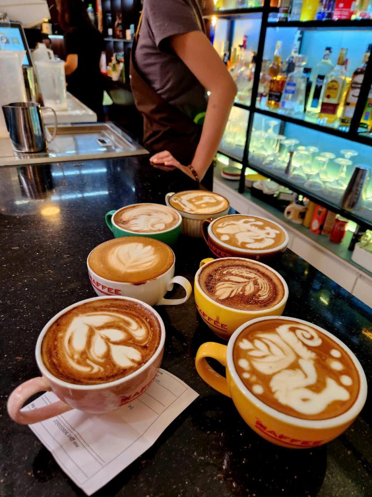 Barista du học sinh