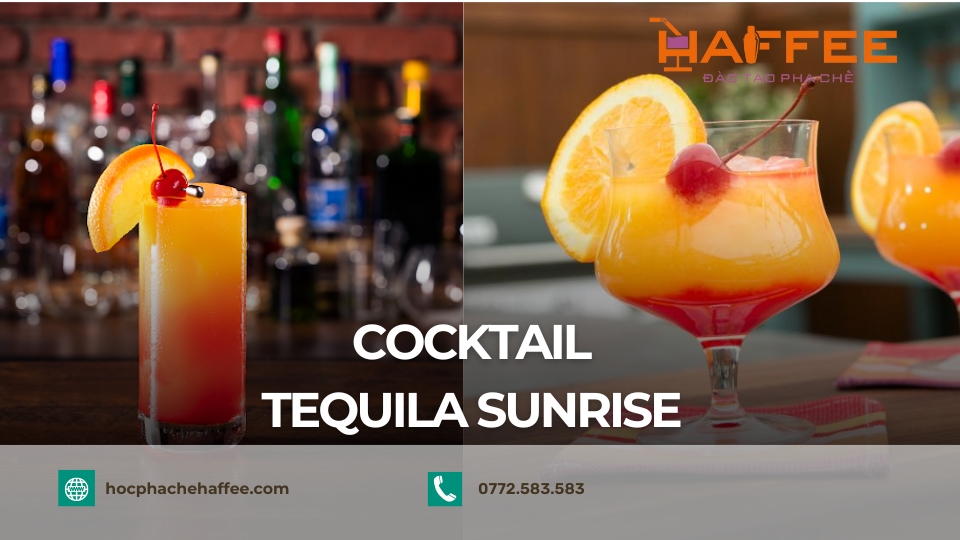 Cocktail Tequila Sunrise