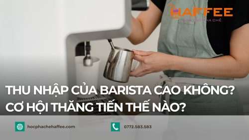 Thu nhập của Barista có đủ thu hút để bạn theo nghề?