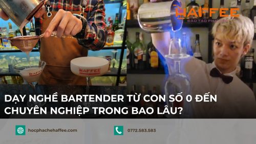 học nghề bartender