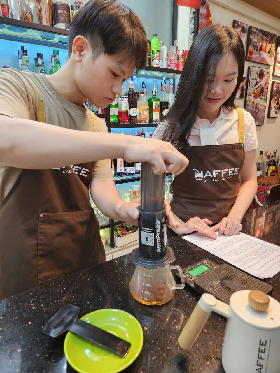 khoa hoc drip coffee (Hand Brew)