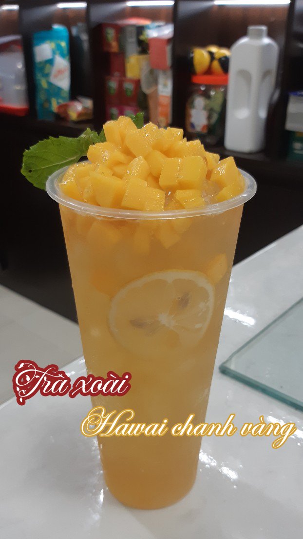 Trà xoài chanh leo đậm vị, màu đẹp, dễ hút khách mùa nóng.