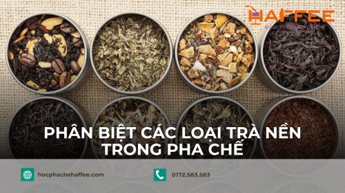 trà pha chế