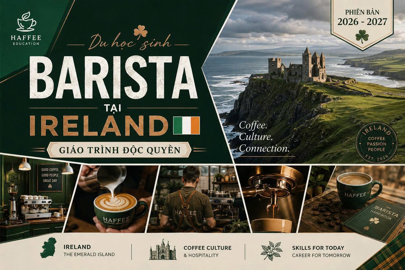 KHÓA BARISTA Ireland