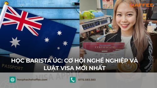 Học barista Úc