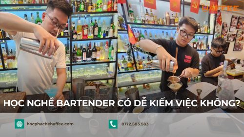 học nghề bartender