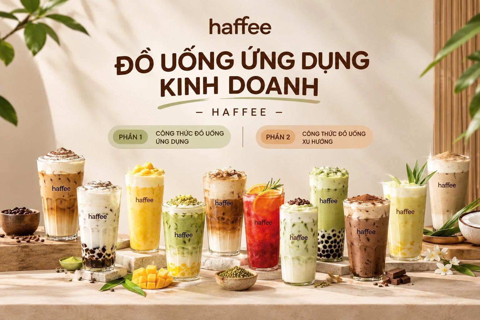 Học pha chế tại Haffee giúp phát triển menu đồ uống cho quán cà phê, đồ uống sáng tạo, hấp dẫn và tối ưu chi phí kinh doanh